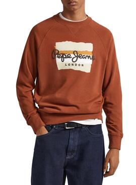 Sweatshirt Pepe Jeans Mun Orange für Herren