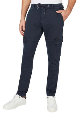 Hose Pepe Jeans Jared Marineblau für Herren