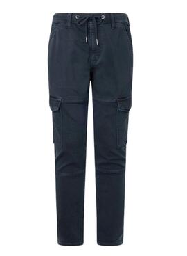 Hose Pepe Jeans Jared Marineblau für Herren