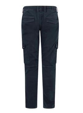 Hose Pepe Jeans Jared Marineblau für Herren