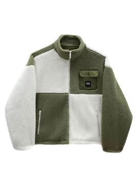 Mantel Vans Avondale Farbe Block Grün Damen