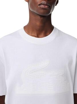 T-Shirt Lacoste Basic Weiss für Herren