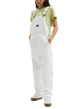 Jumpsuit Vans Ground Work Weiss fur Damen
