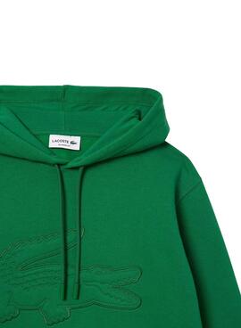 Sweatshirt Lacoste Basic XL Grün für Herren