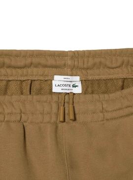 Hose Lacoste Logo Oversize Braun