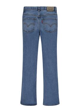 Hose Levis High Rise Flare Blau für Mädchen