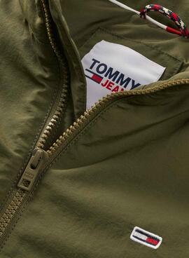 Jacke Tommy Jeans Essential Padded Grün Herren