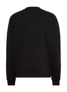 Sweatshirt Tommy Jeans Signature Schwarz für Damen