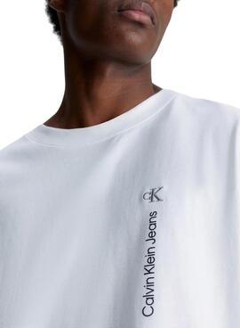 T-Shirt Calvin Klein Vertical Institutional