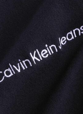 Pullover Calvin Klein Jeans Institutional Schwarz