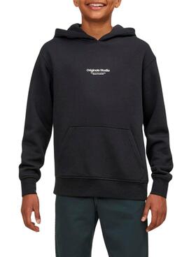 Sweatshirt Jack & Jones Jorverter Bro Schwarz Junge