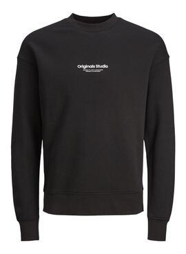 Sweatshirt Jack & Jones Vesterbro Schwarz Herren