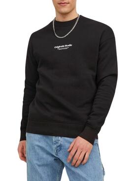 Sweatshirt Jack & Jones Vesterbro Schwarz Herren