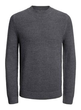 Pullover Jack & Jones Jagd Grau Oscuro für Herren