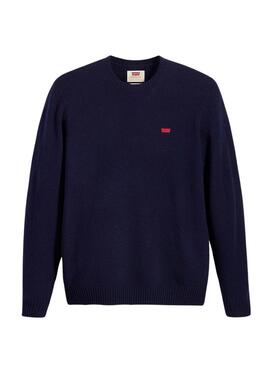 Pullover Levis Original Marineblau für Herren