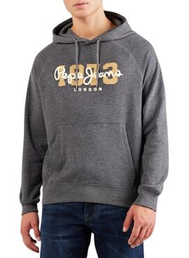 Sweatshirt Pepe Jeans Meier Hoodie Grau für Herren