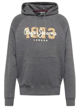 Sweatshirt Pepe Jeans Meier Hoodie Grau für Herren