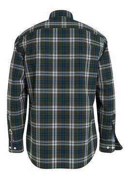 Hemd Tommy Hilfiger Tartan Grün für Herren