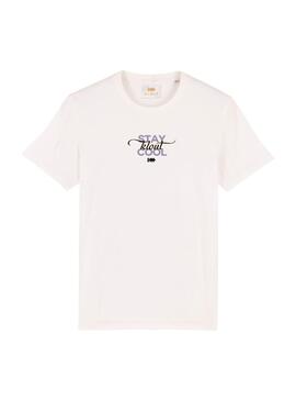 T-Shirt Klout Cool Weiss Unisex