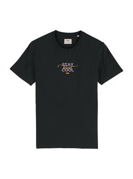 T-Shirt Klout Cool Schwarz Unisex