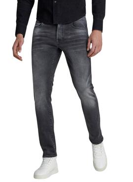 Hose Jeans G-Star 3301 Schwarz für Herren