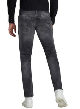 Hose Jeans G-Star 3301 Schwarz für Herren