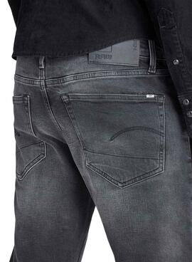 Hose Jeans G-Star 3301 Schwarz für Herren
