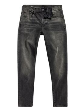 Hose Jeans G-Star 3301 Schwarz für Herren