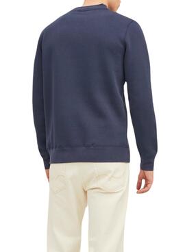 Sweatshirt Jack & Jones Shield Marineblau für Herren