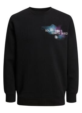 Sweatshirt Jack & Jones Nebel Schwarz für Herren