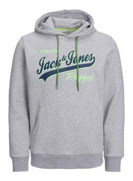 Sweatshirt Jack & Jones Emett Grau für Herren