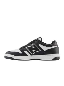 Sneakers New Balance BB480 Schwarz und Weiss