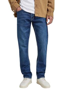 Hose Jeans G-Star Mosa Straight Blau Herren