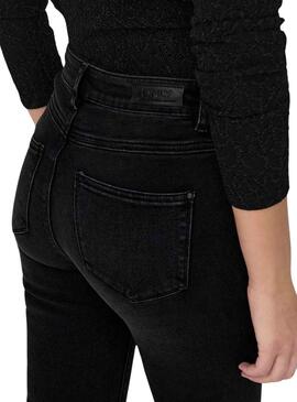 Hose Jeans Only Sui Slim Schwarz für Damen