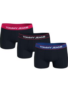 Pack 3 Unterhose Tommy Jeans Marineblau Herren