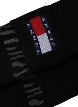 Socken Tommy Jeans TH Uni Schwarz für Damen