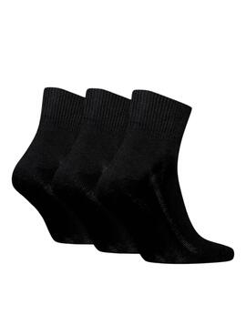 Socken Levis Mittelschnitt Batwing Schwarz Unisex