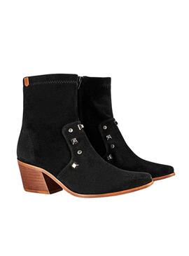 Stiefeletten Popa Olivia Verzierungen Schwarz für Damen