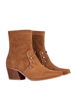 Stiefeletten Popa Olivia Verzierungen Braun Für Damen
