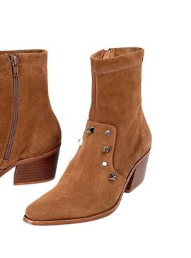 Stiefeletten Popa Olivia Verzierungen Braun Für Damen