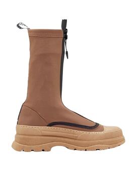 Stiefelettes Duuo Scuba Braun für Damen