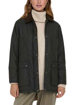 Jacke Only Mountain Washed Schwarz für Damen