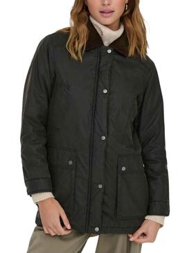 Jacke Only Mountain Washed Schwarz für Damen