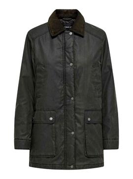 Jacke Only Mountain Washed Schwarz für Damen