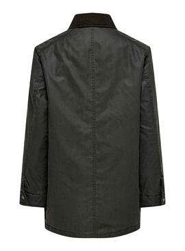 Jacke Only Mountain Washed Schwarz für Damen