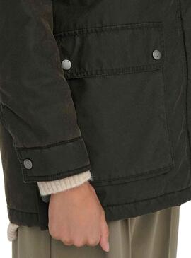 Jacke Only Mountain Washed Schwarz für Damen