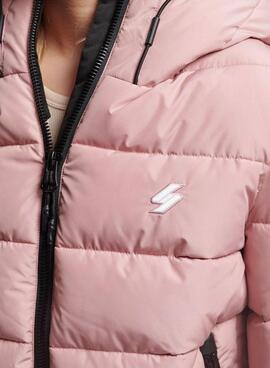 Jacke Superdry Spirit Sports Puffer Pink Damen