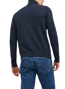 Pullover Jack & Jones Emil Marineblau für Herren