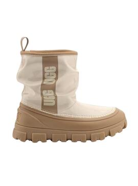 Stiefelettes UGG Classic Brellah Mini Beige Mädchen