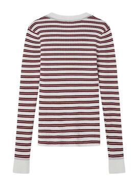 Pullover Pepe Jeans Sella Weiss Multicolor Mädchen